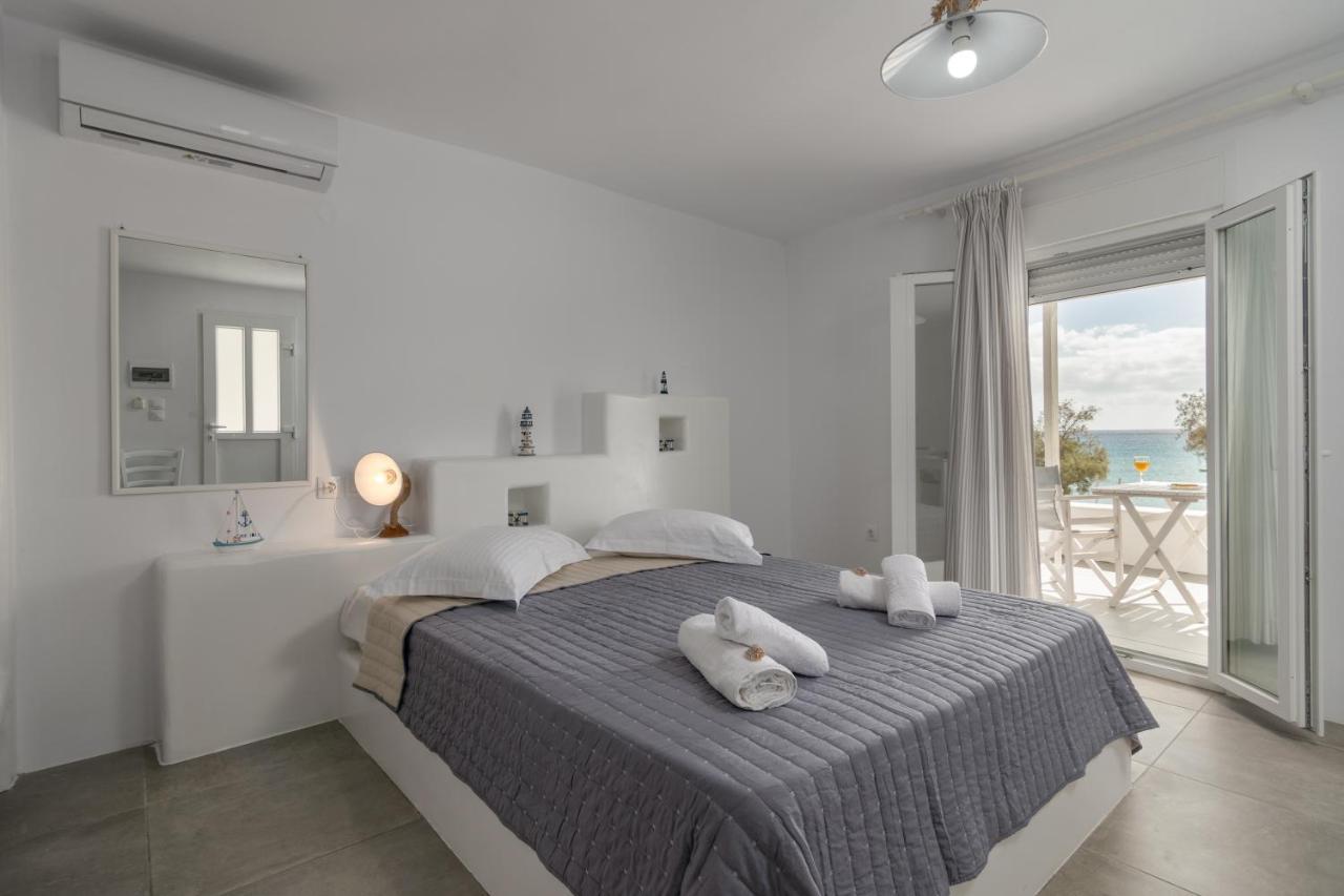 Aqua Bay Agia Kyriaki Panzió Ajía Kiriakí-part Kültér fotó