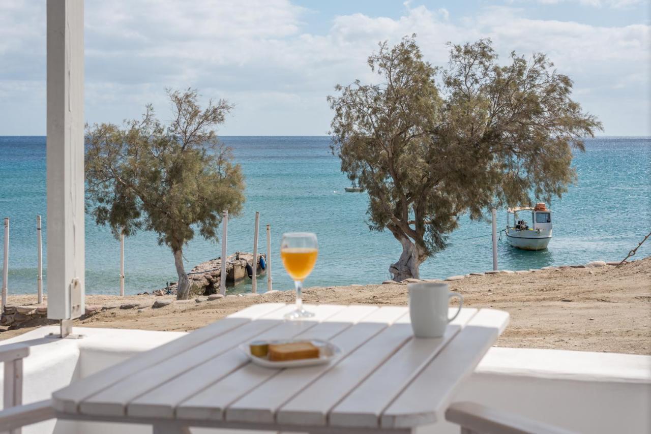 Aqua Bay Agia Kyriaki Panzió Ajía Kiriakí-part Kültér fotó
