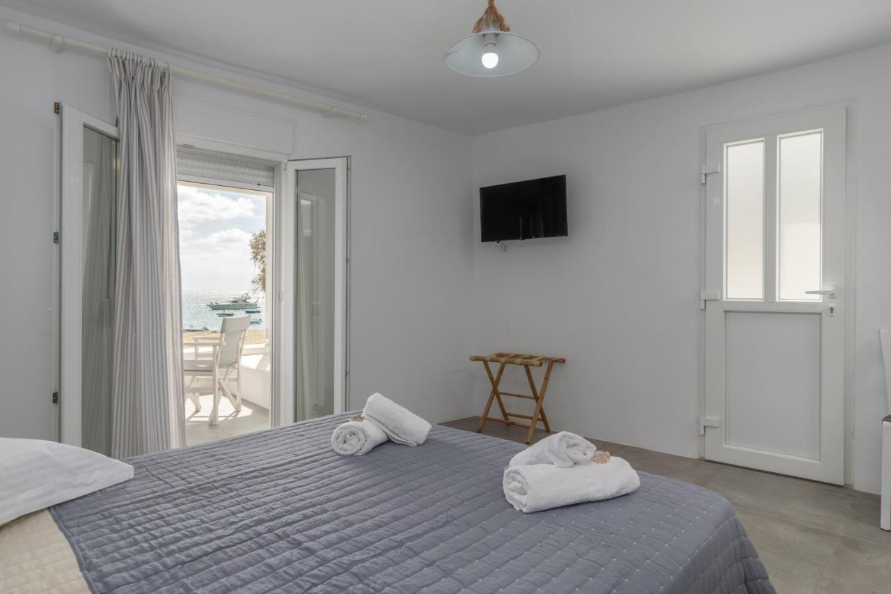 Aqua Bay Agia Kyriaki Panzió Ajía Kiriakí-part Kültér fotó