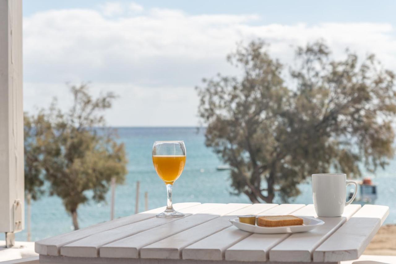 Aqua Bay Agia Kyriaki Panzió Ajía Kiriakí-part Kültér fotó