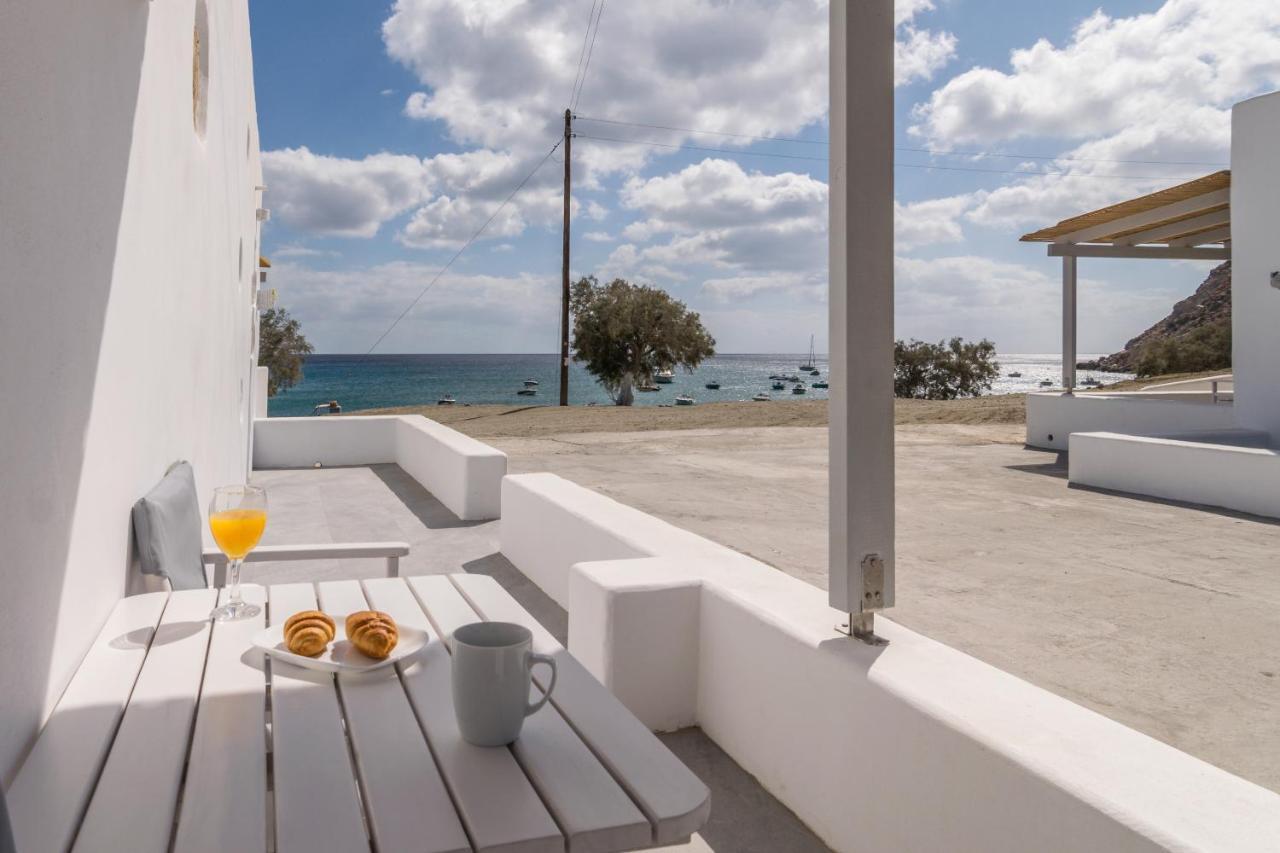 Aqua Bay Agia Kyriaki Panzió Ajía Kiriakí-part Kültér fotó