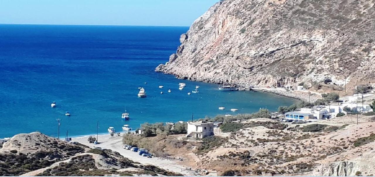 Aqua Bay Agia Kyriaki Panzió Ajía Kiriakí-part Kültér fotó